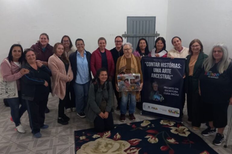 Leia mais sobre o artigo Experiência em oficina de contação de histórias é tema de novo livro de Cleia Dröse